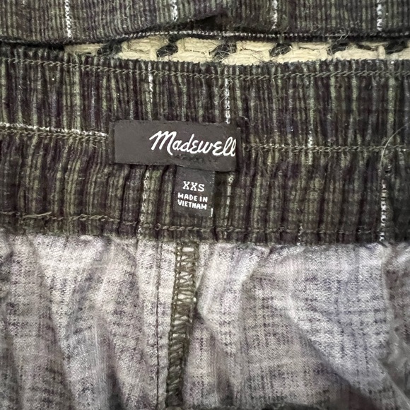Corduroy Pull On Tapered Plaid Utility Pant | matching set - Picture 6 of 14
